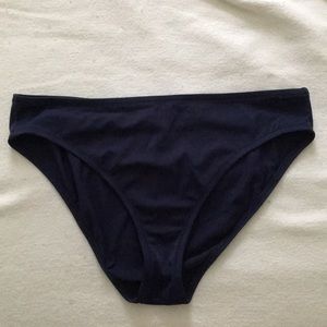Jcrew navy swimsuit bottom
